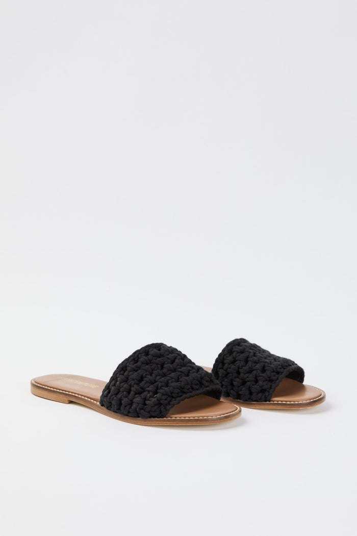 Sandalo nero donna z02y69-0 - 2