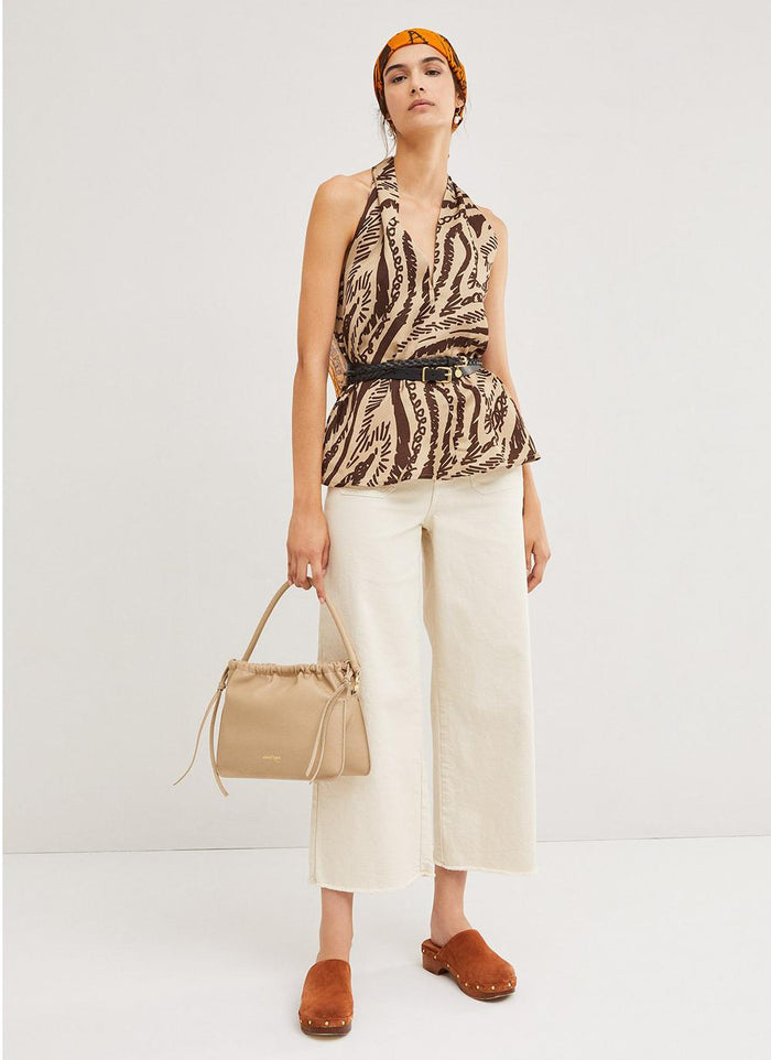Pantalone vaniglia donna ep9011vaniglia - 2