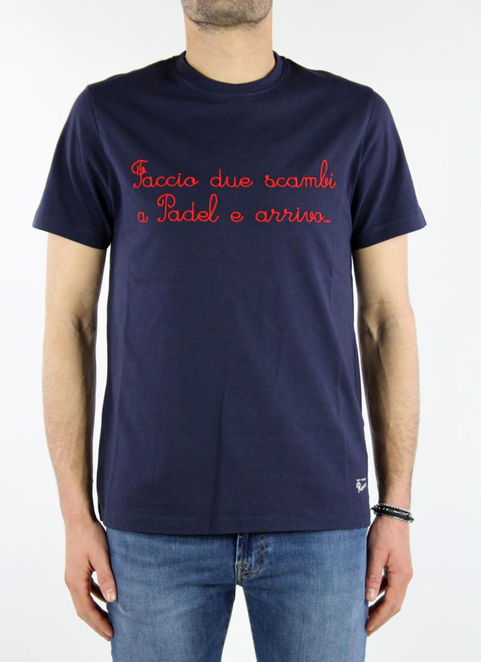 T-shirt navy blu uomo 38cb650992bluenavy - 1