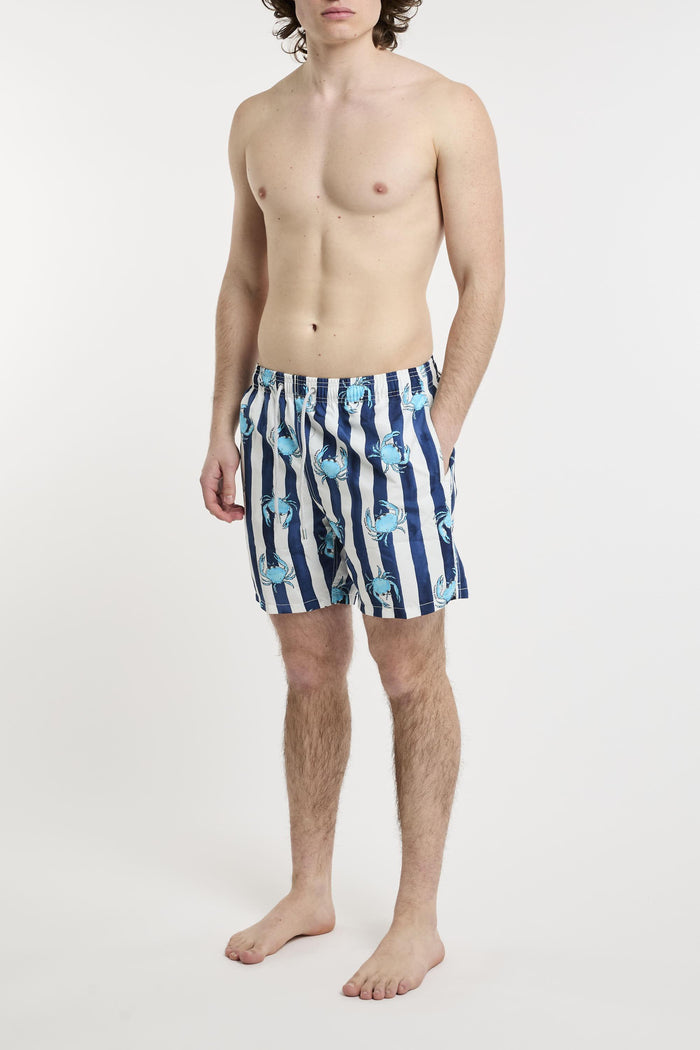 Costume bianco/azzurro uomo 01792hb61 - 7