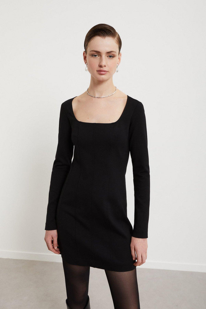 Abito  donna da5311nero - 1