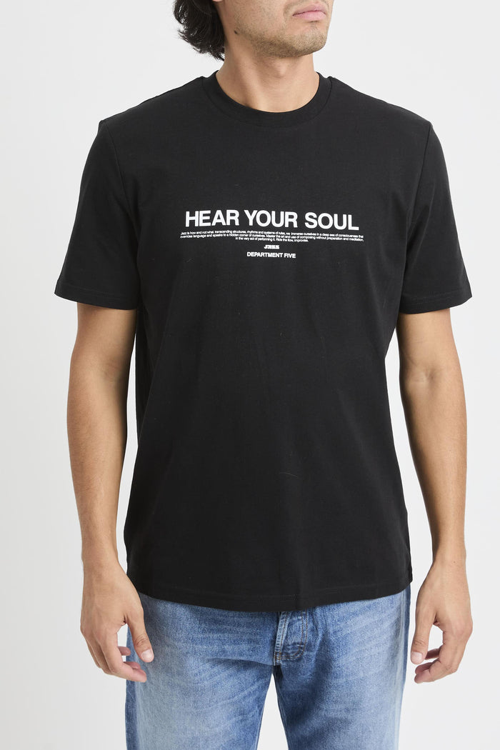 T-shirt nero uomo ut5102jf0034999 - 1