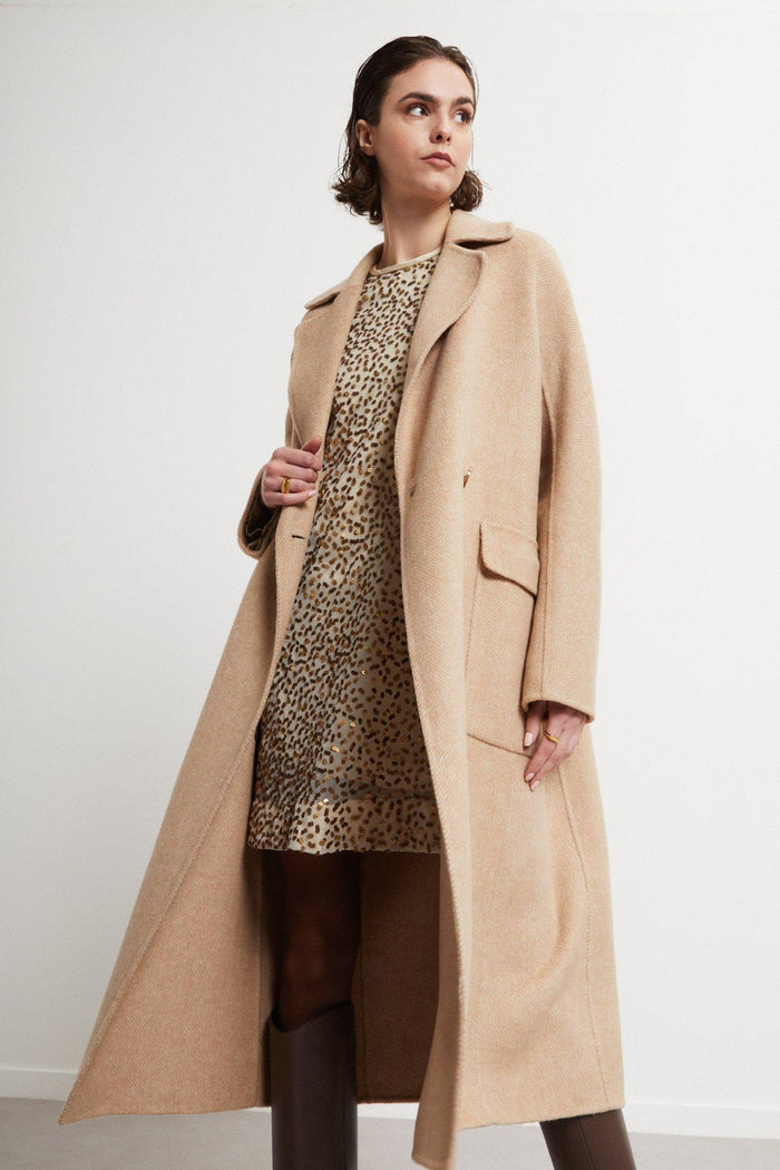 Cappotto  donna dj0052ecru - 2
