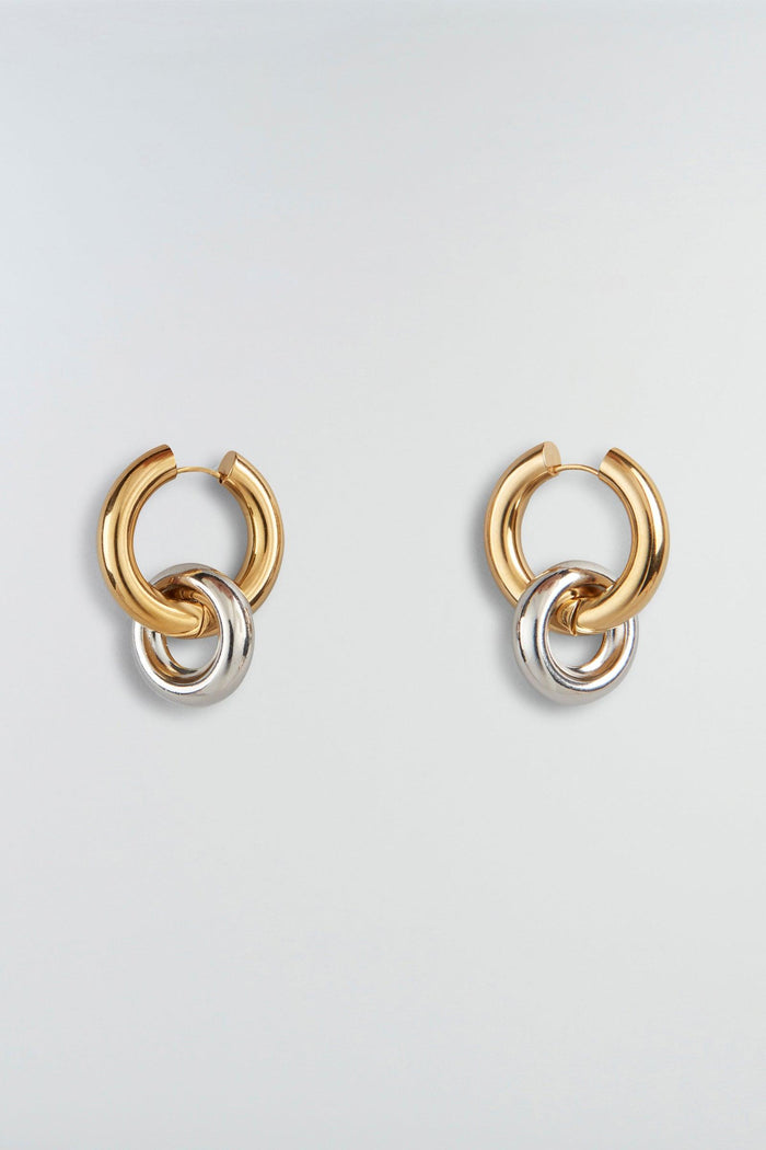 Orecchini oro/argento donna x62z03-z - 1