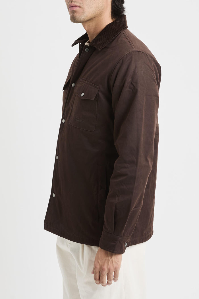 Giacca dark brown uomo bex00318h - 7