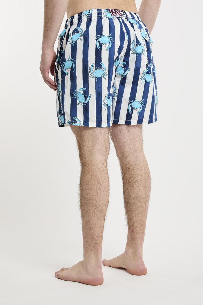 Costume bianco/azzurro uomo 01792hb61 - 6