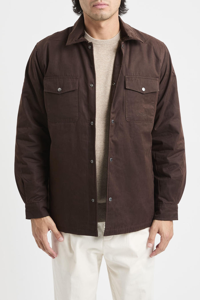 Giacca dark brown uomo bex00318h - 2