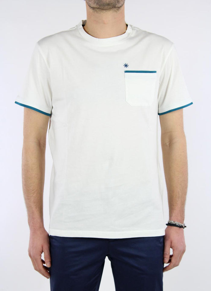 T-shirt bianca uomo 22332902 - 1
