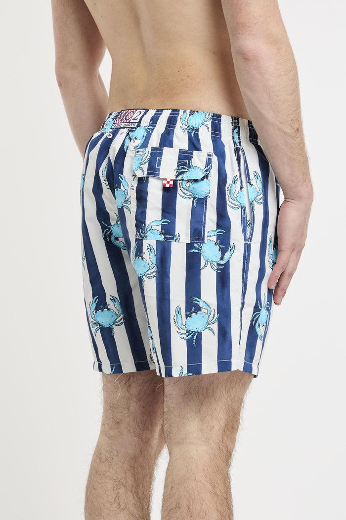 Costume bianco/azzurro uomo 01792hb61 - 5