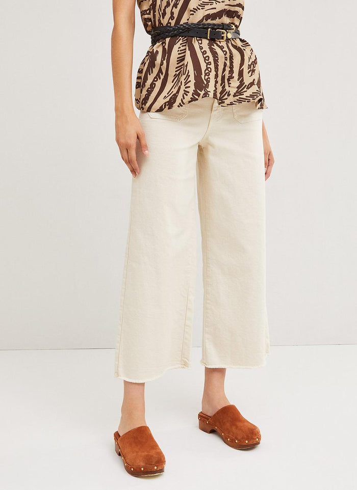 Pantalone vaniglia donna ep9011vaniglia - 1