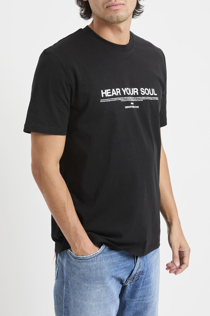 T-shirt nero uomo ut5102jf0034999 - 2