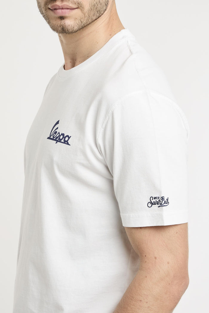 T-shirt bianca uomo 02642h01n - 6