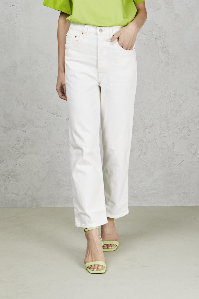 Jeans bianco donna 7269300076 - 1