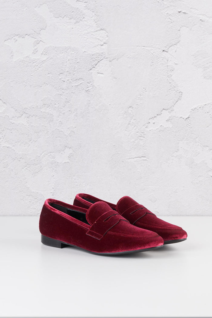 Mocassini  donna 715039bordeaux - 1