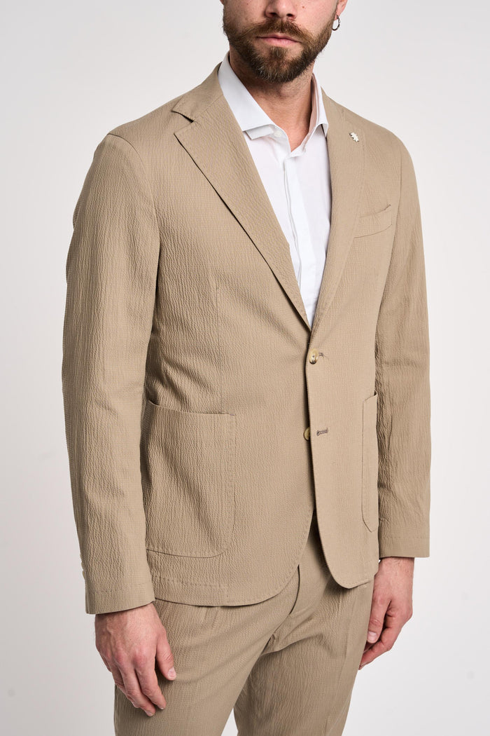 Giacca beige uomo g272824324125 - 2