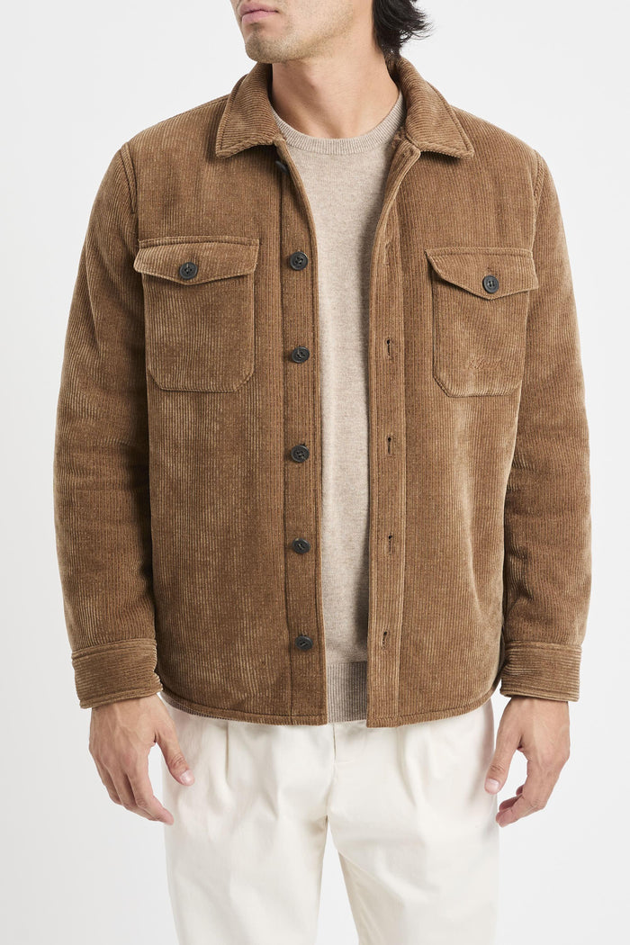 Giacca camel uomo land00619 - 1