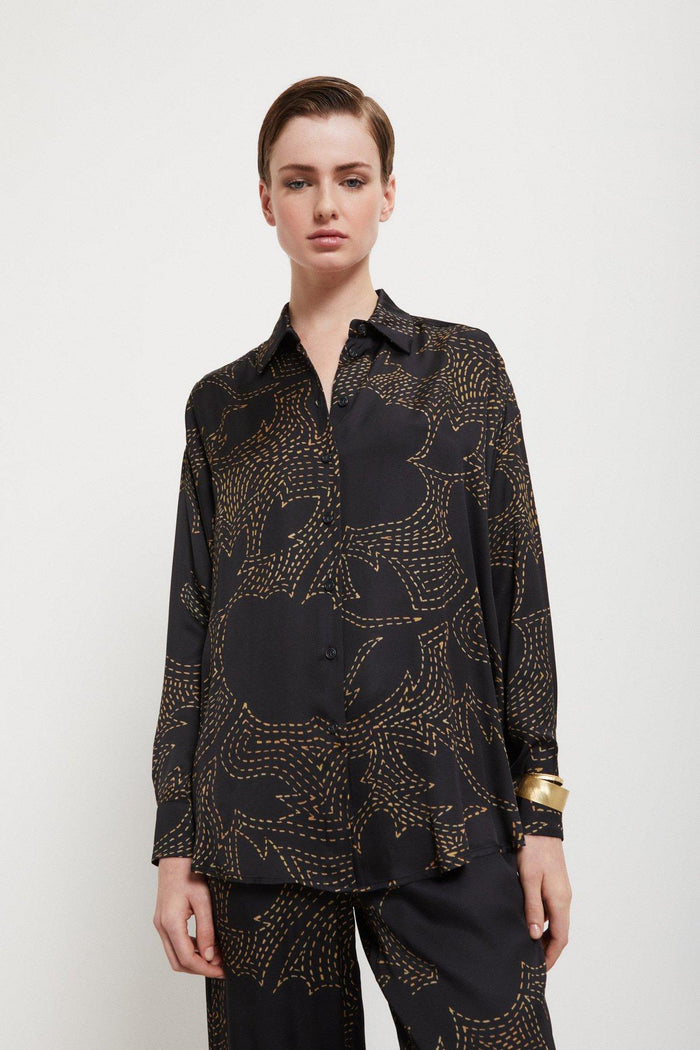 Camicia  donna dc5180nero - 1