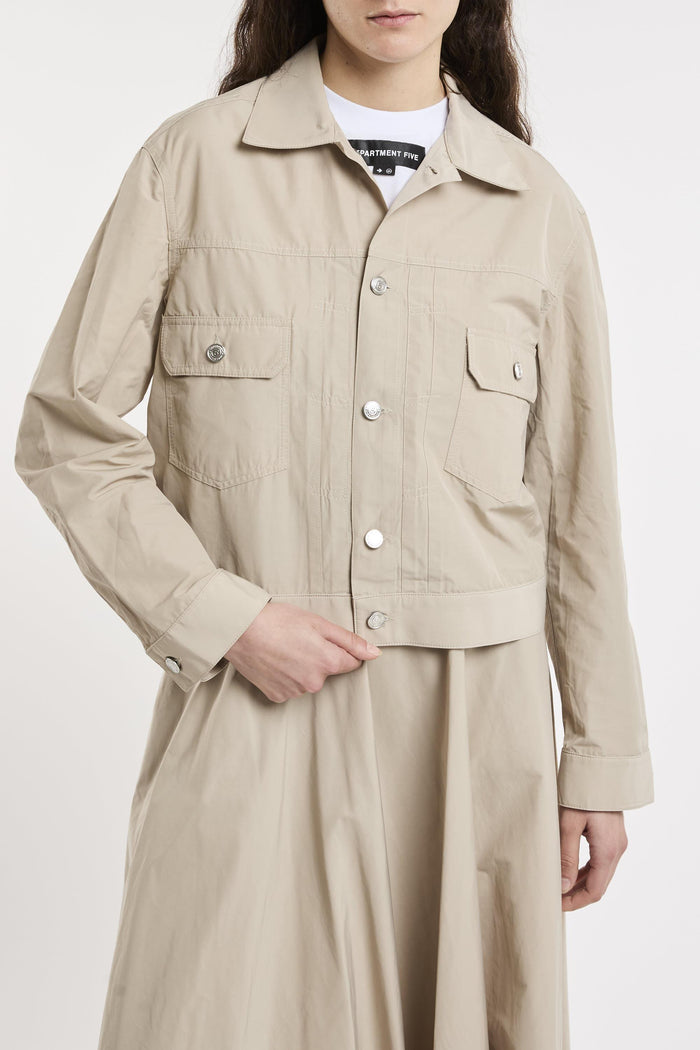 Giacchetto beige donna dc5252tf0003052 - 1