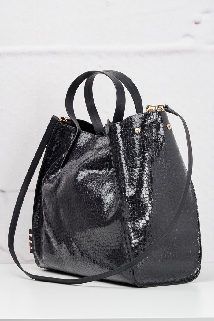 Borsa nero donna b823esma001 - 3