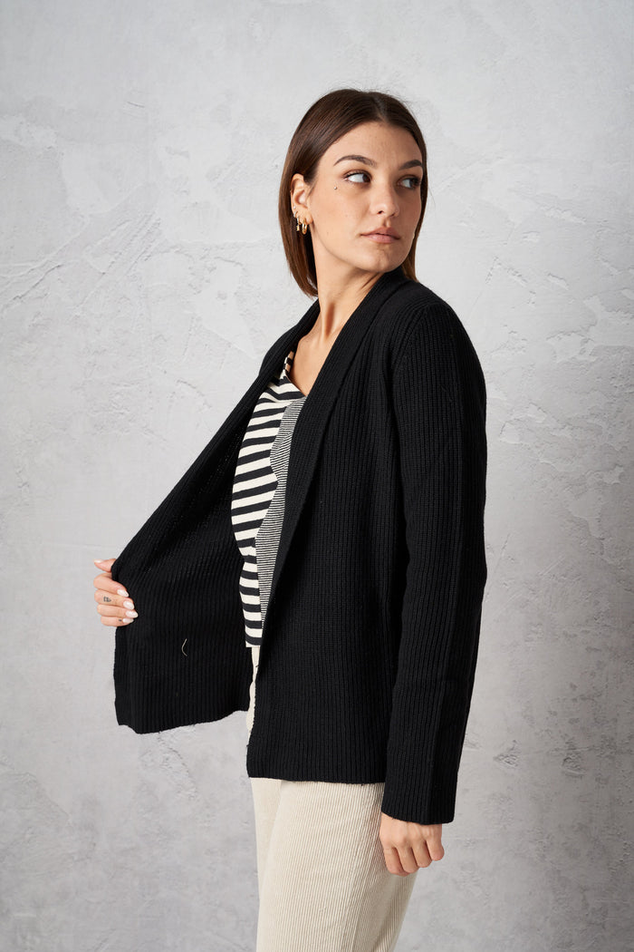 Cardigan in misto cashmere-2