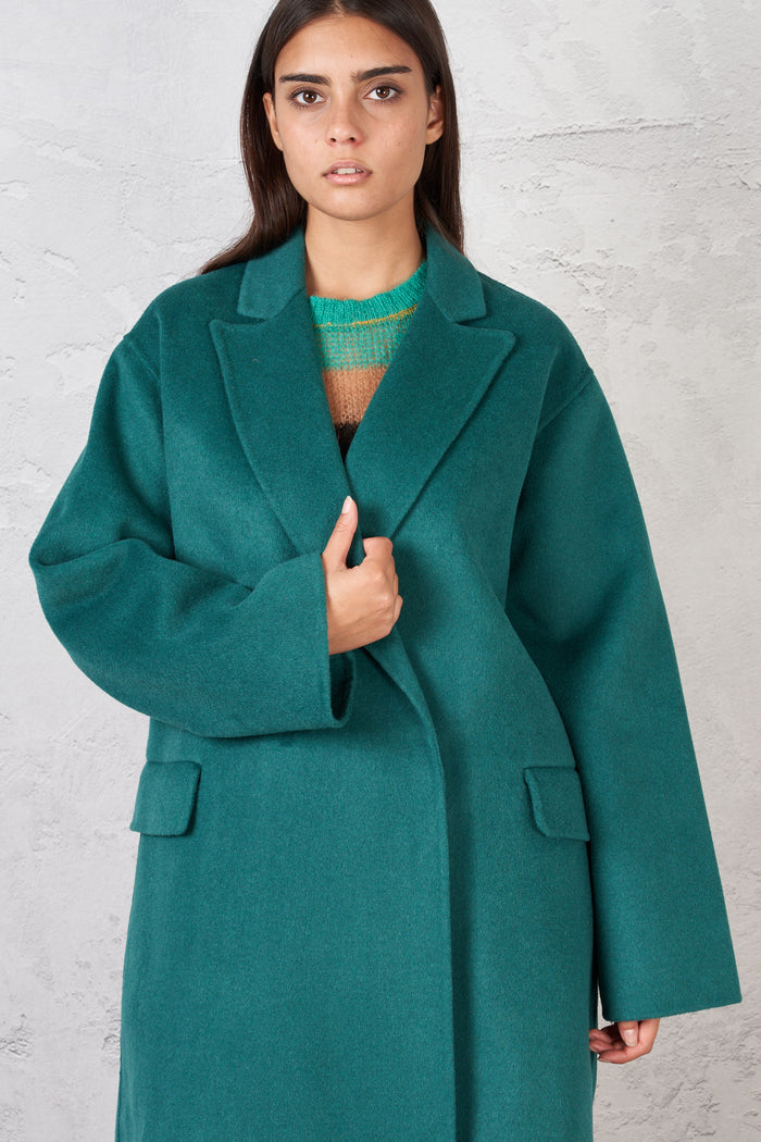 Cappotto  donna dg5687oldgreen - 3