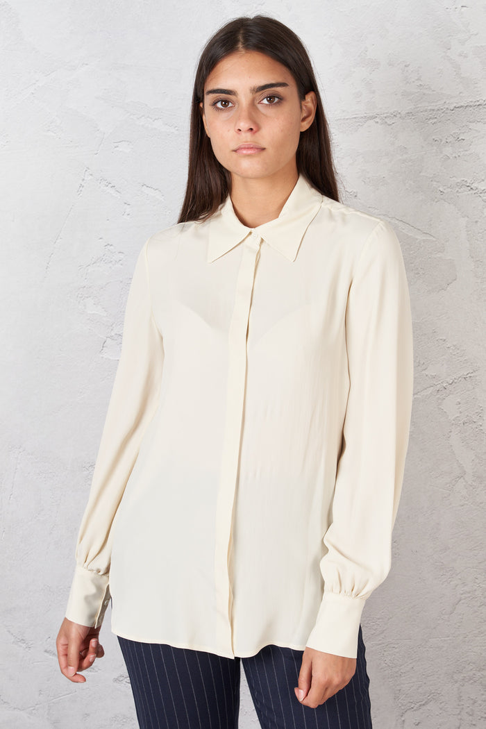 Silk blend shirt-2