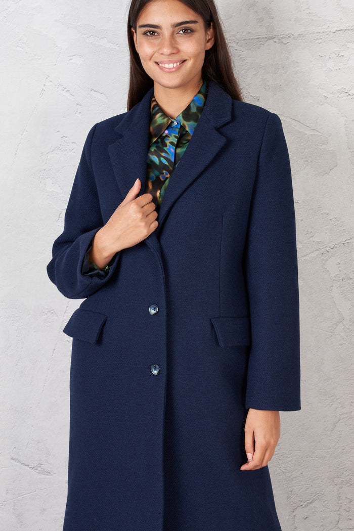 Cappotto  donna eg5747blu - 3