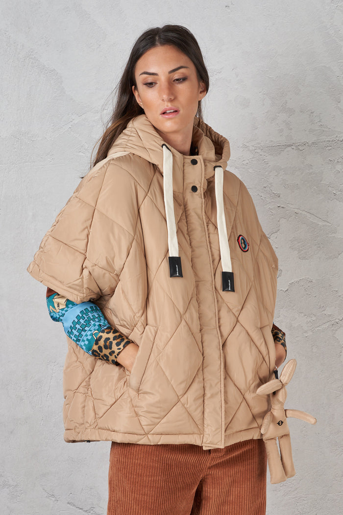 Hood style down jacket-2