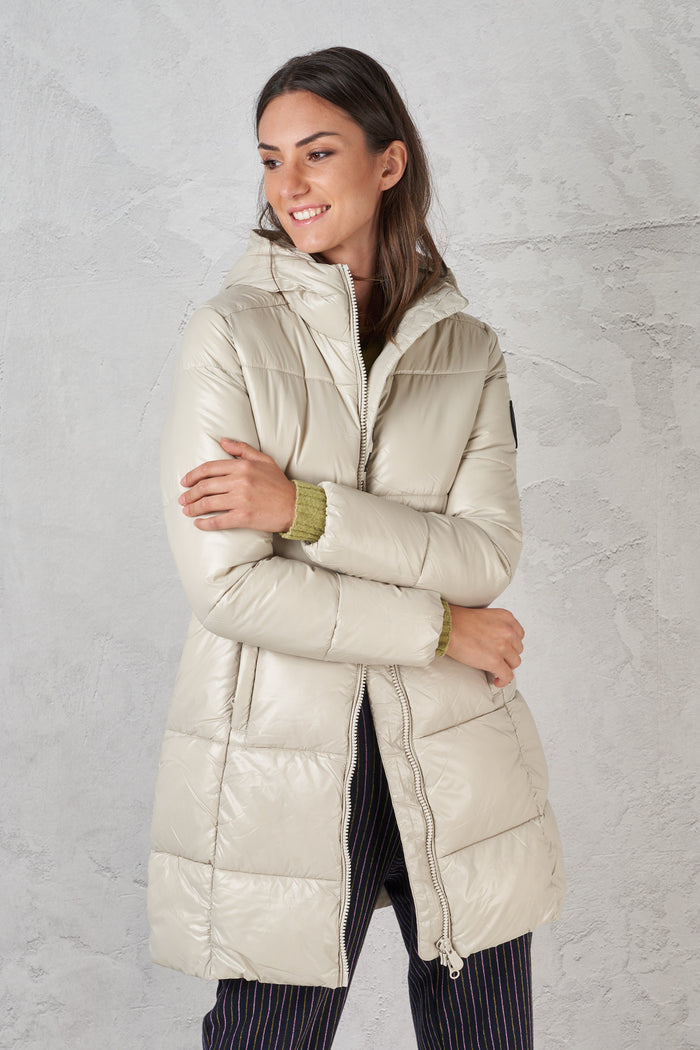 Ines down jacket with hood-2