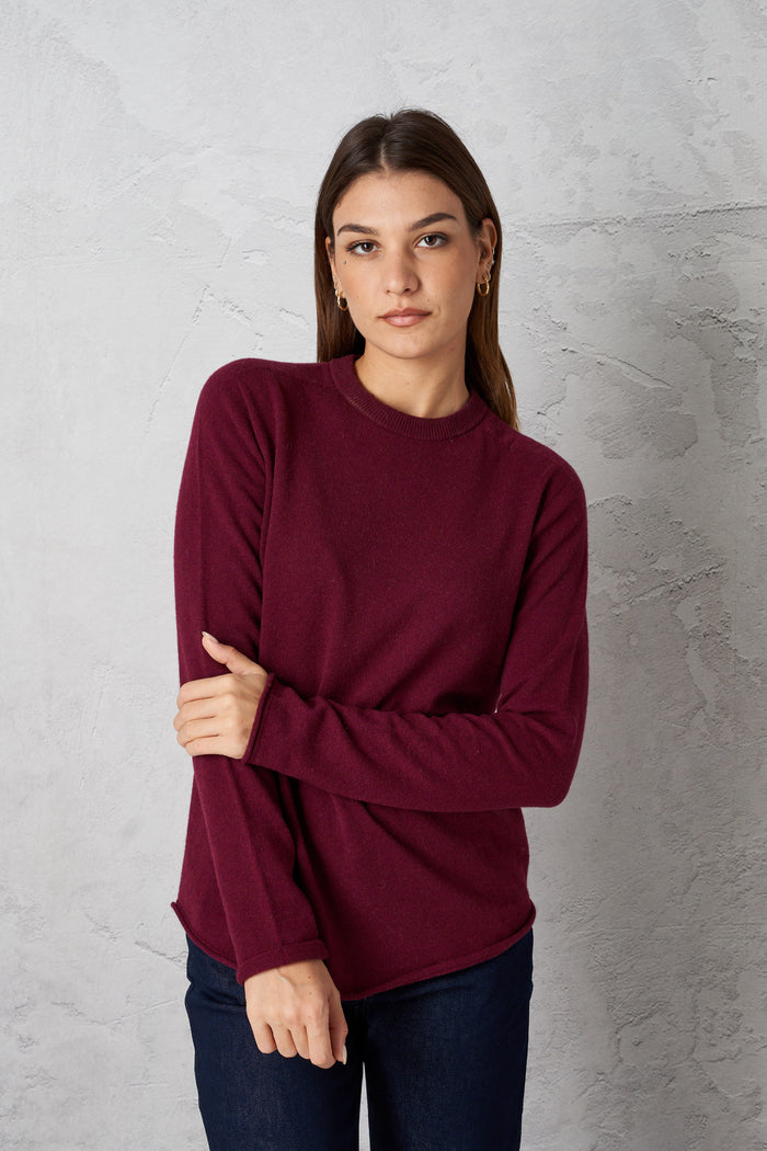 Maglia regular misto cashmere