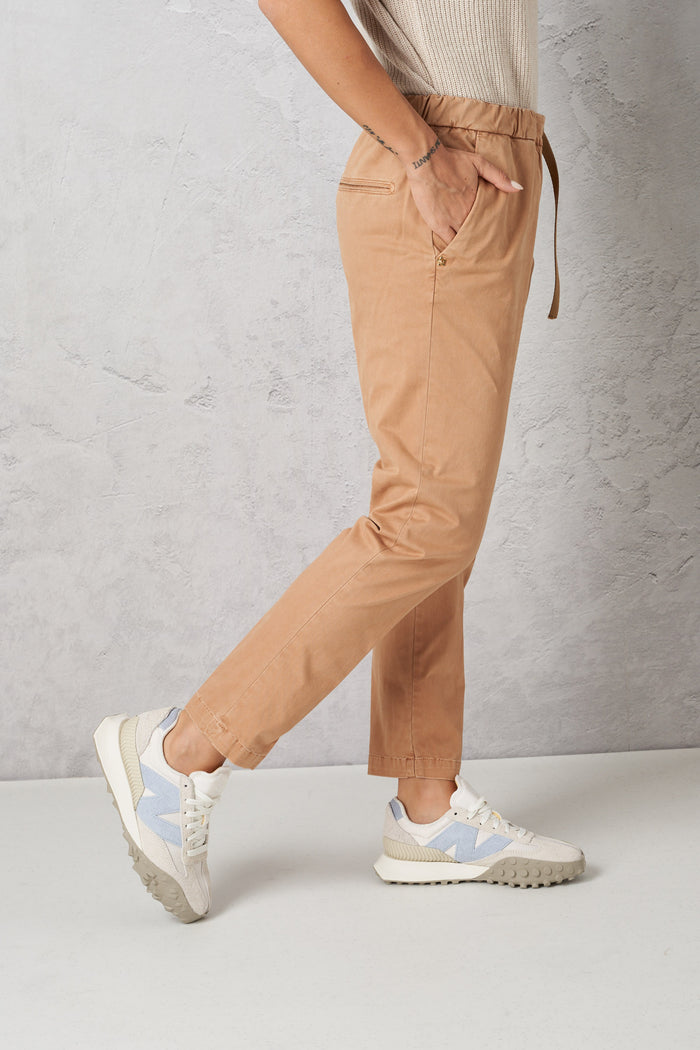 Pantalone beige donna 22wsd6106402 - 5