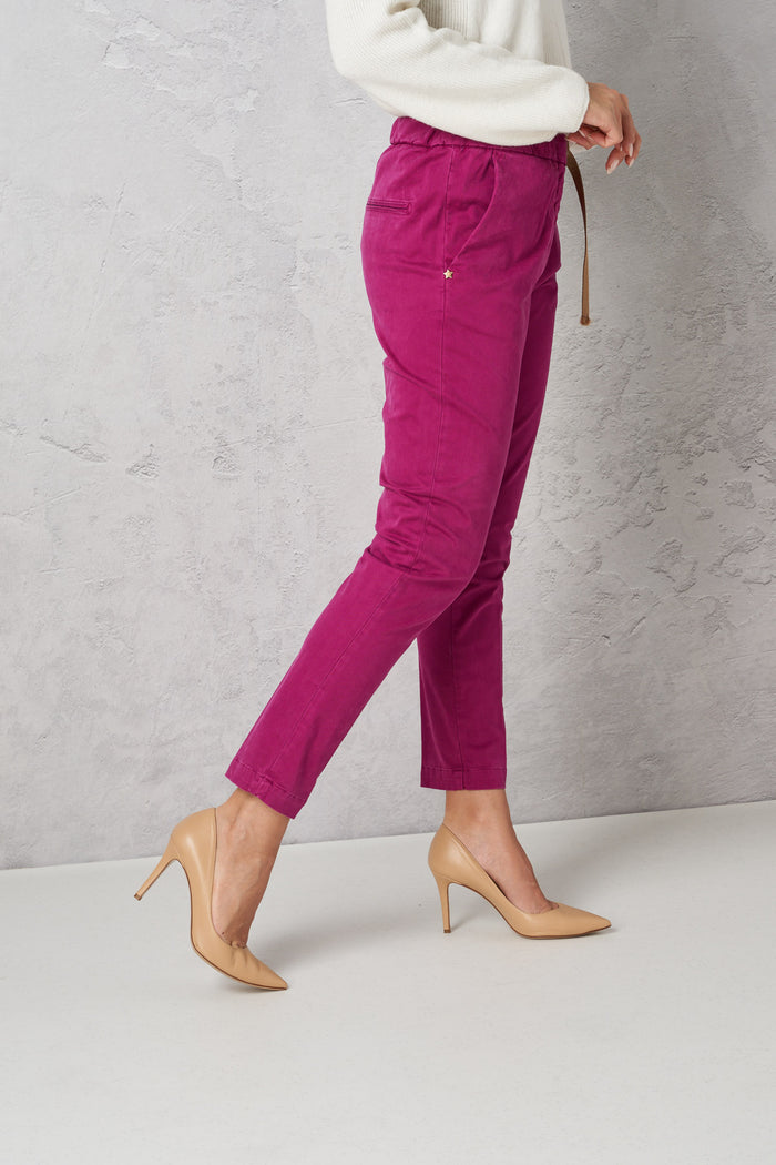 Pantalone fuxia donna 22wsd6106418 - 3