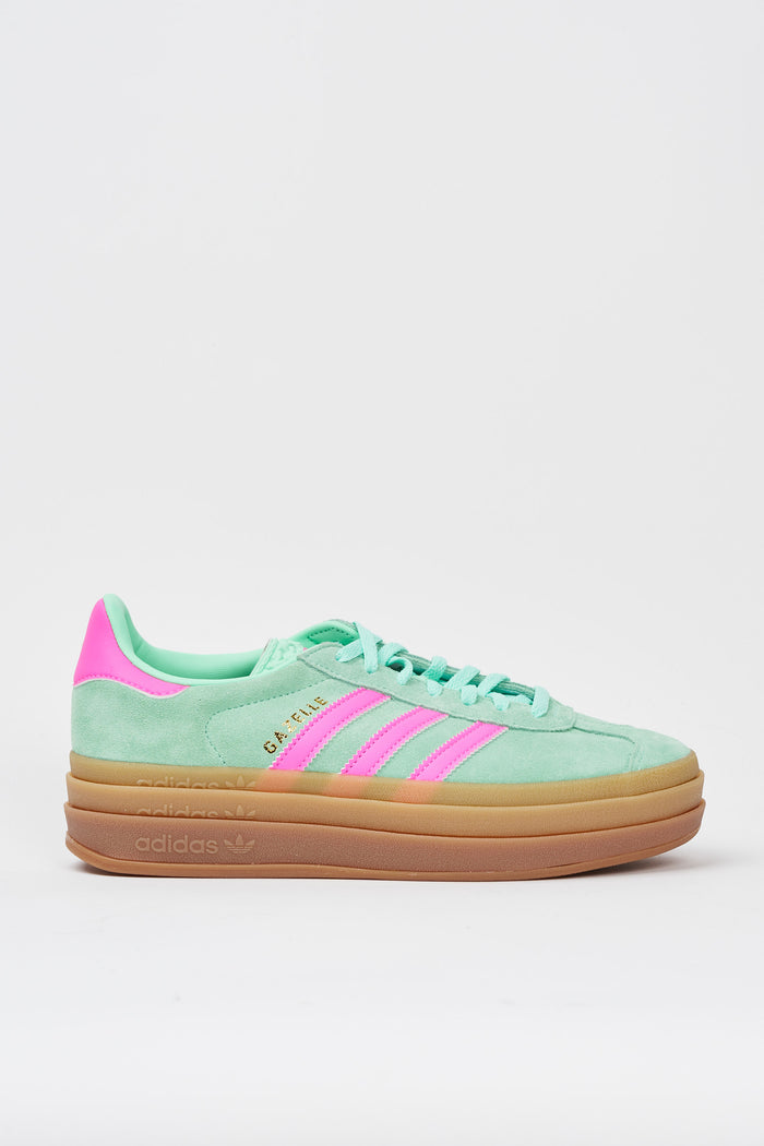 Adidas Originals Gazelle Bold Suede Sneakers Green