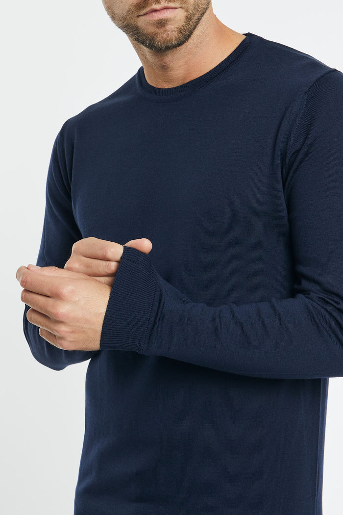 Maglia navy uomo 002024 - 6