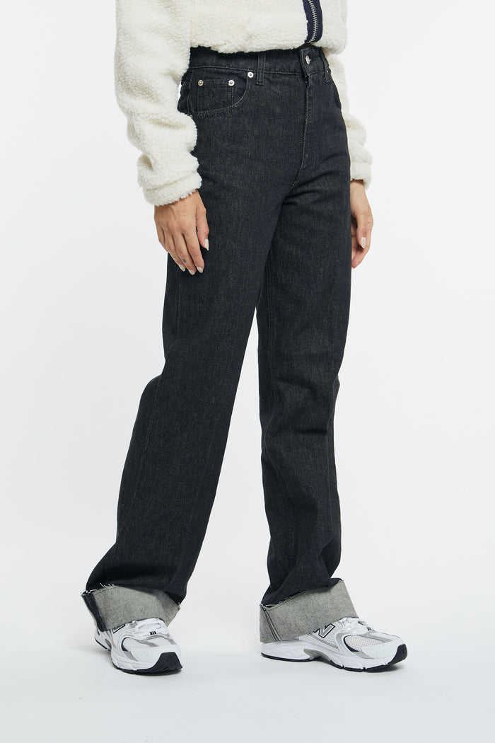 Department 5 Babalu Jeans in Black Cotton-2