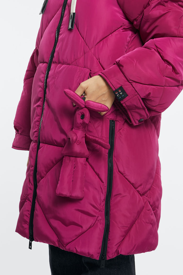 Piumino  donna og5844fuxia - 5