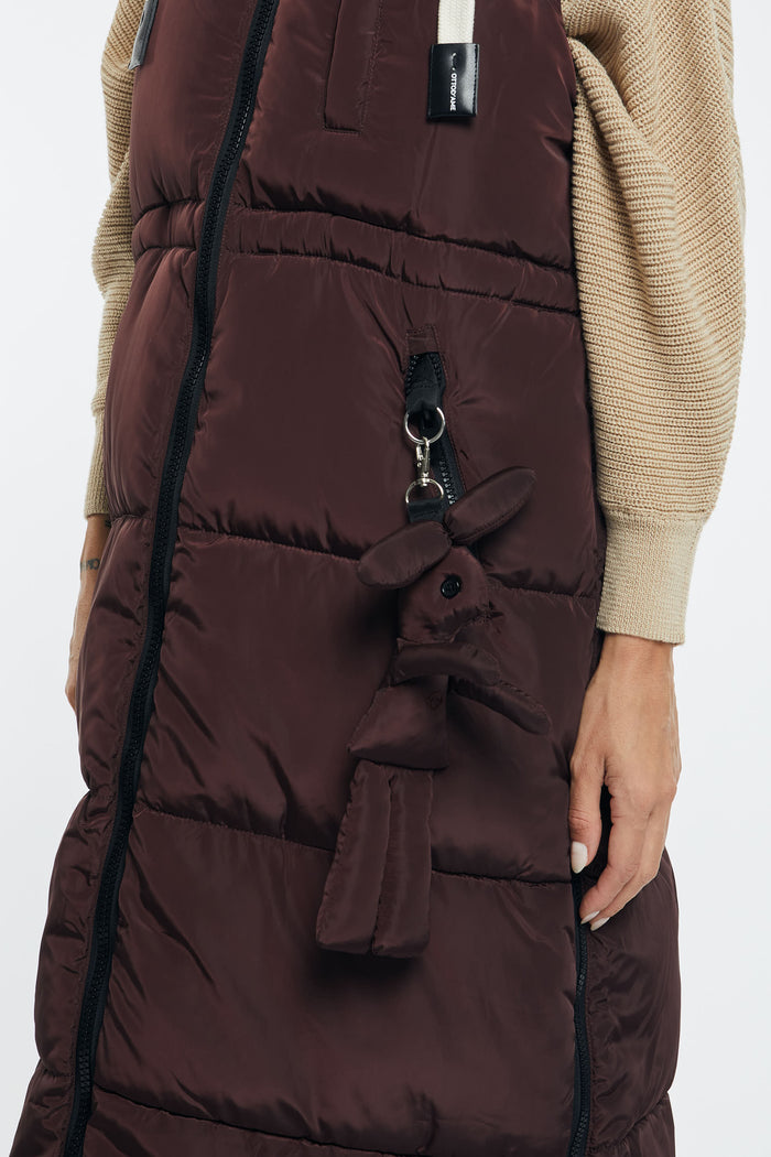 Gilet  donna og5847barolo - 7