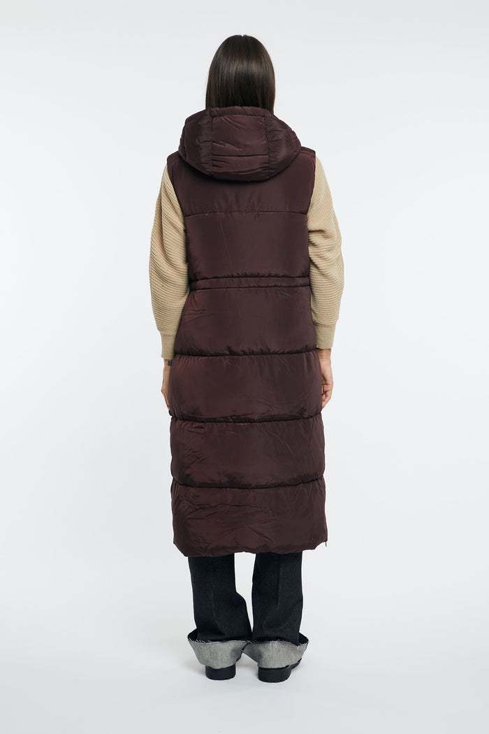 Gilet  donna og5847barolo - 8