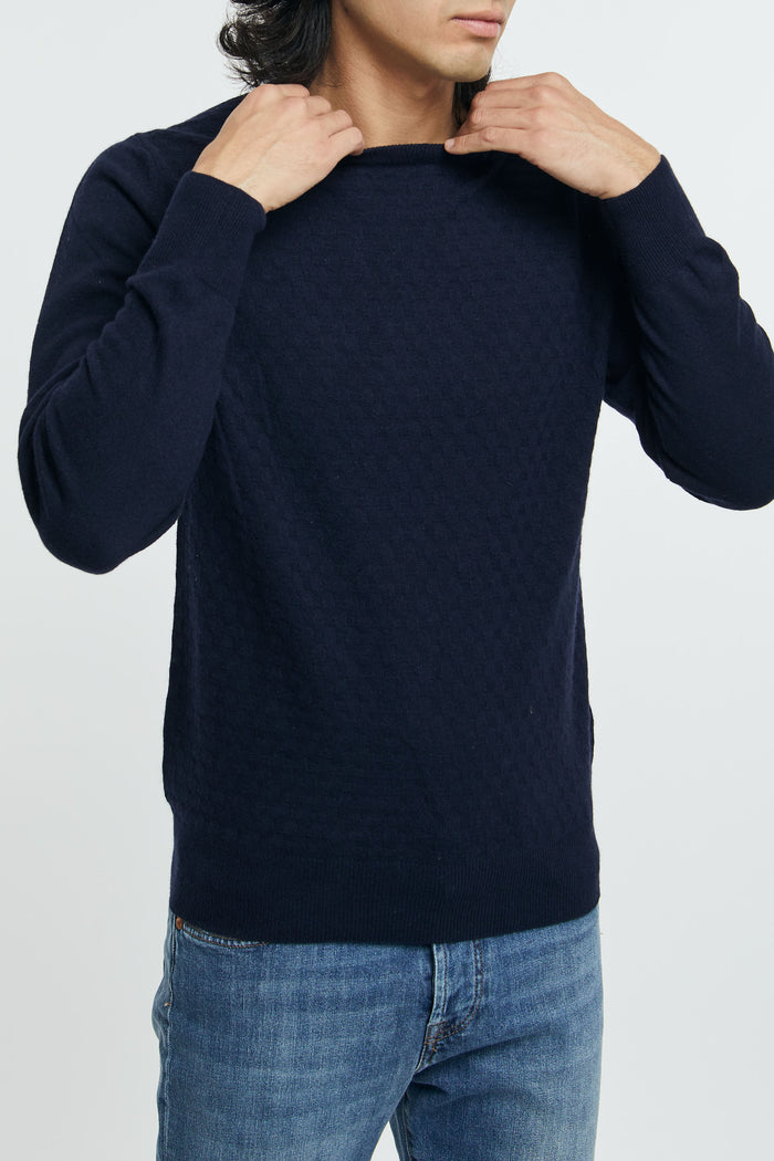 Maglia blue navy uomo rru502cc59048 - 3