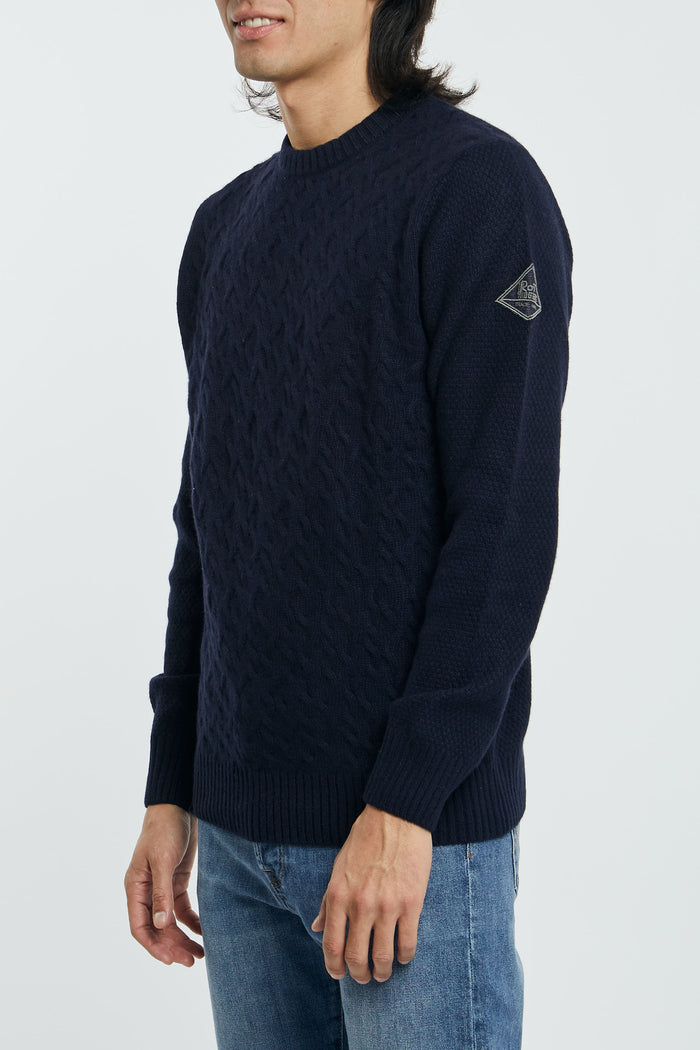 Maglia blue navy uomo rru502ce35048 - 3