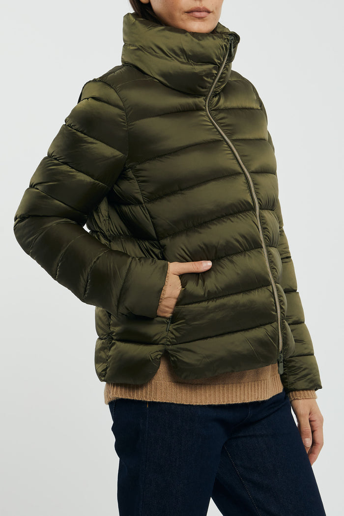 SAVE THE DUCK Elsie Nylon Down Jacket Sherwood Green-2