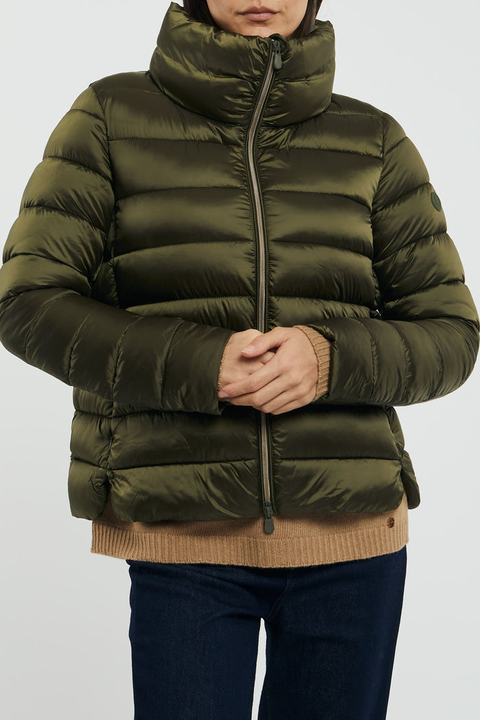 SAVE THE DUCK Elsie Nylon Down Jacket Sherwood Green