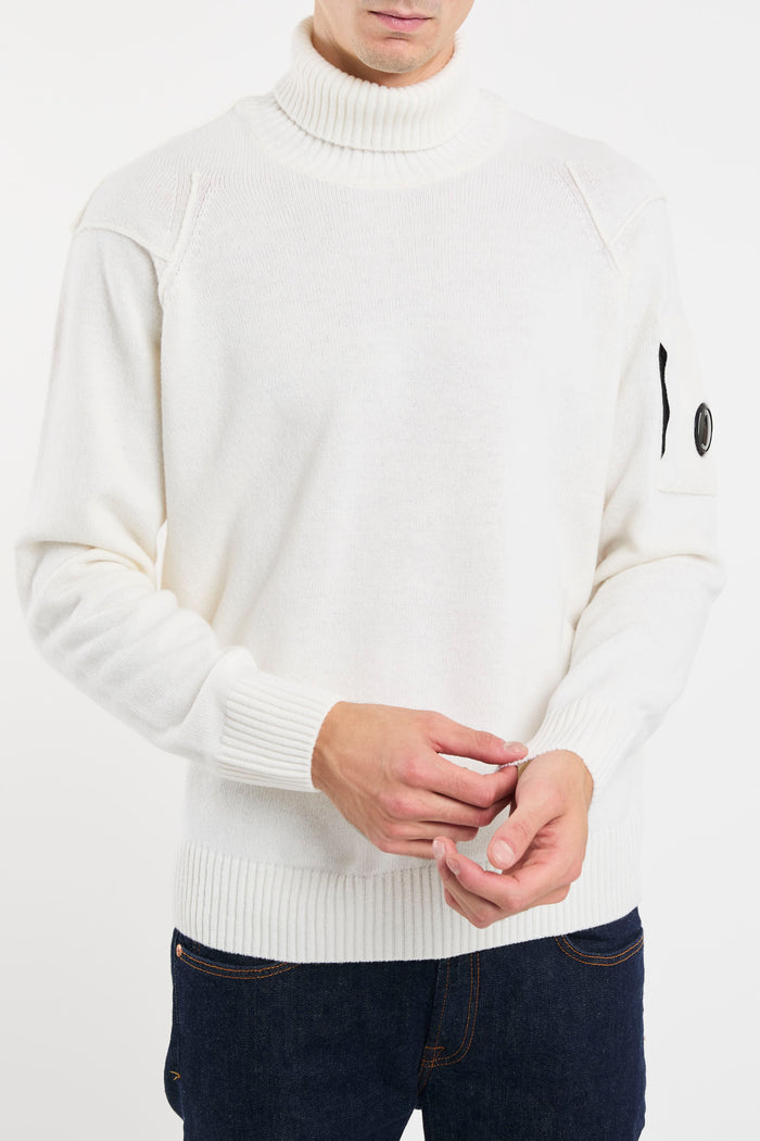 Maglia collo alto lambswool