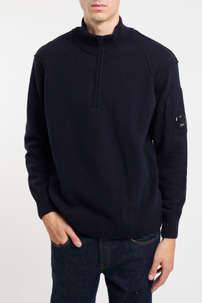 Maglia mezza zip lambswool-2