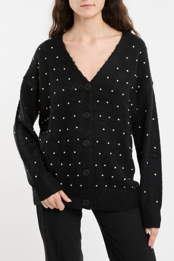 Cardigan  woman dk8134nero