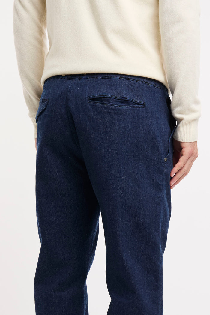 Pantalone denim blu uomo su66341037 - 5