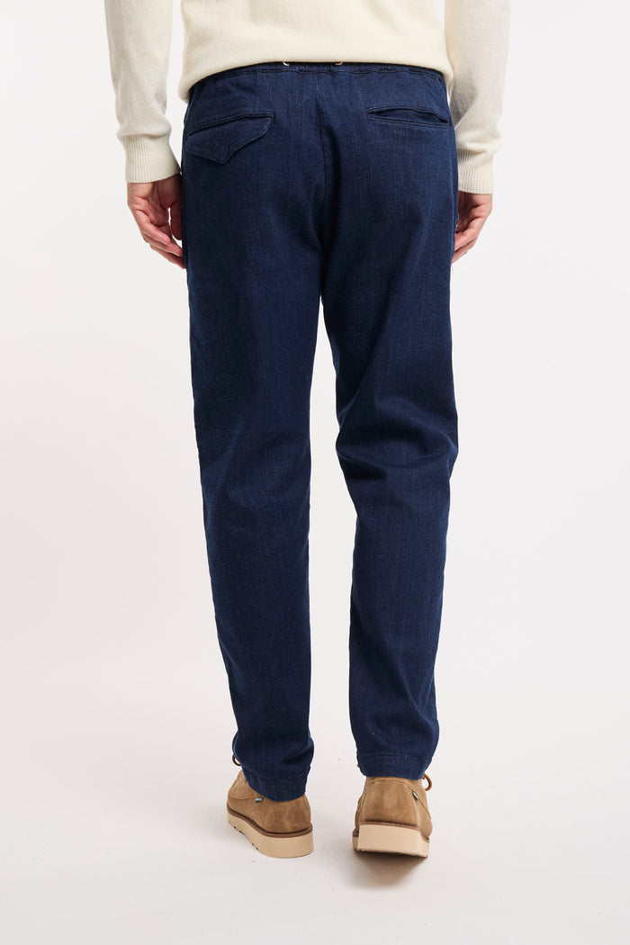 Pantalone denim blu uomo su66341037 - 6