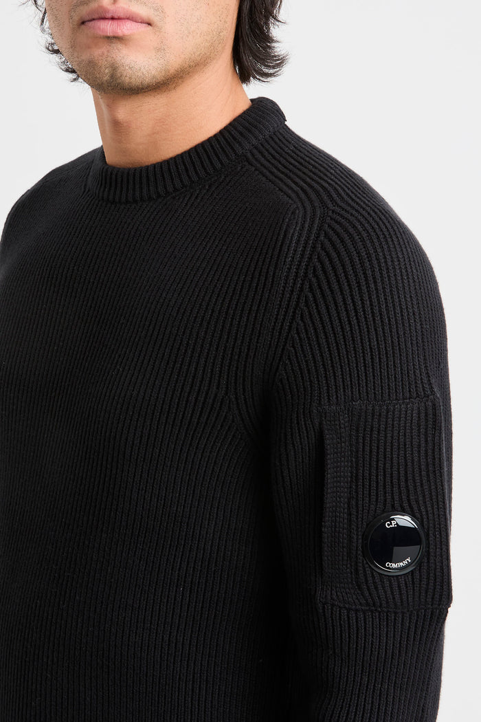 Maglia girocollo a coste-2