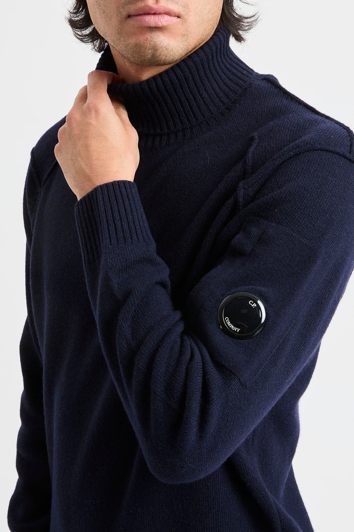 Maglia collo alto lambswool-2