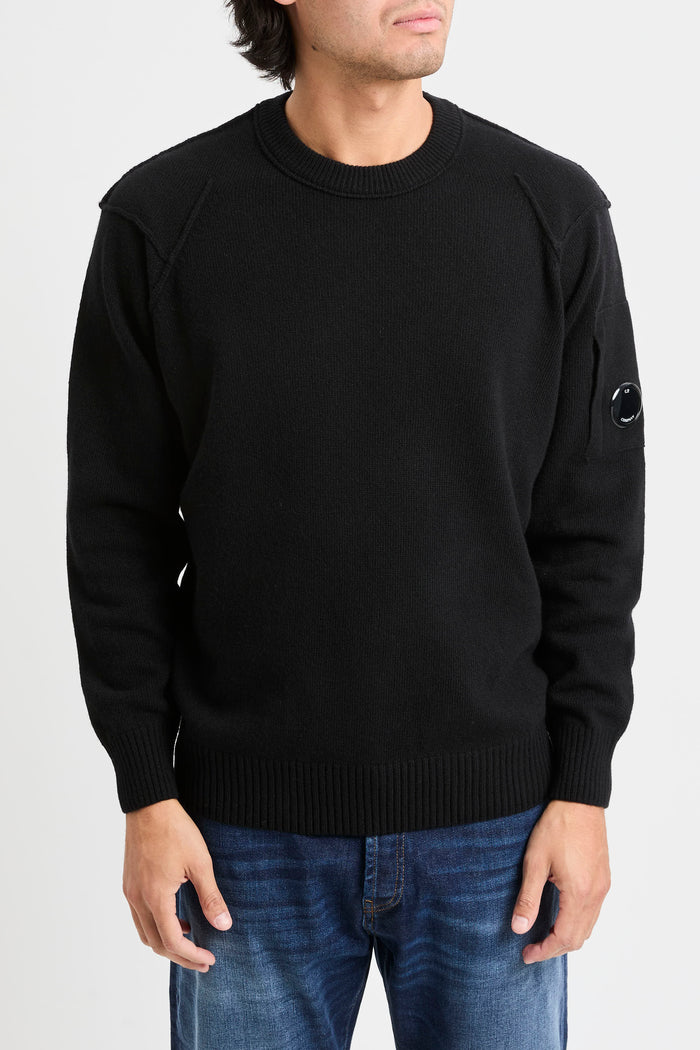 Maglia girocollo lambswool